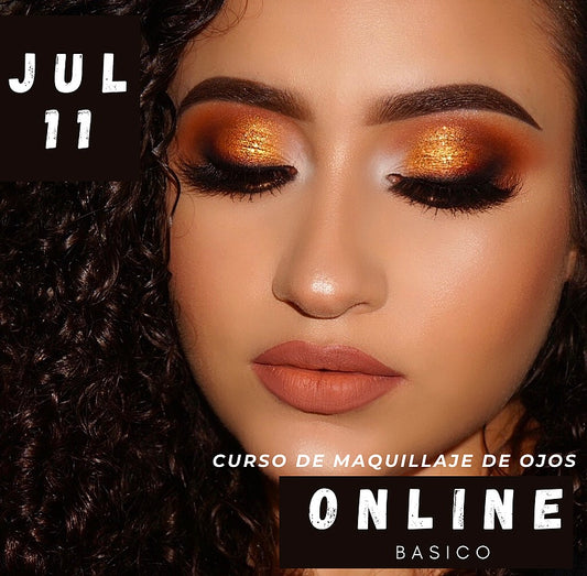 CLASE ONLINE DE MAQUILLAJE DE OJOS BÁSICO